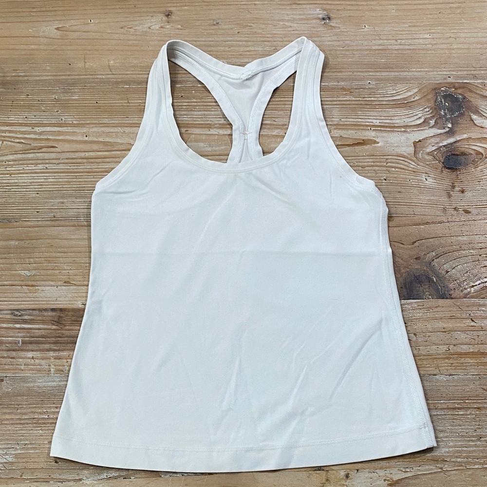Lululemon Athletica Cream Tank Top